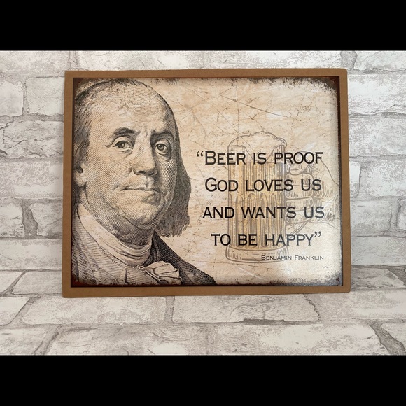 Super Cool Metal Wall Décor - Bar Décor - Game Room Décor - Picture 1 of 9